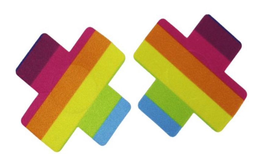 5 Pares Nipple Covers Pride 🌈❤ - Sticky Bra #brasier_sin_espalda# #brasier_para_escotes# #brasier_para_vestido# #brasier_strapless# #brasier_adhesivo# #brasier_adherente# #brasier_de_silicon# #brasier_escot
