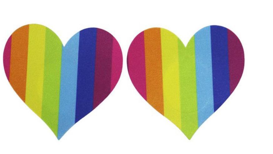 5 Pares Nipple Covers Pride 🌈❤ - Sticky Bra #brasier_sin_espalda# #brasier_para_escotes# #brasier_para_vestido# #brasier_strapless# #brasier_adhesivo# #brasier_adherente# #brasier_de_silicon# #brasier_escot