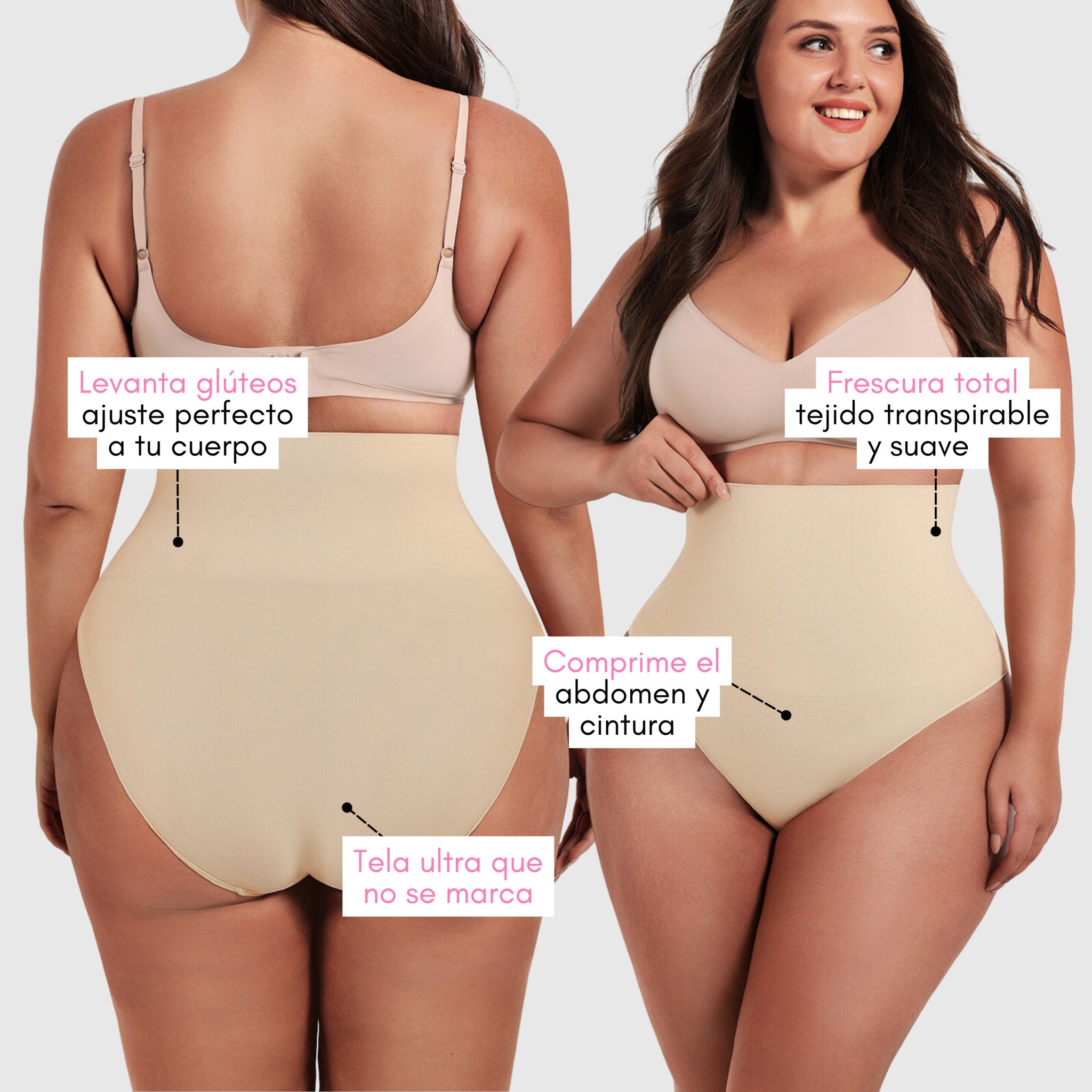 Panty Control Abdomen - Sticky Bra #brasier_sin_espalda# #brasier_para_escotes# #brasier_para_vestido# #brasier_strapless# #brasier_adhesivo# #brasier_adherente# #brasier_de_silicon# #brasier_escot
