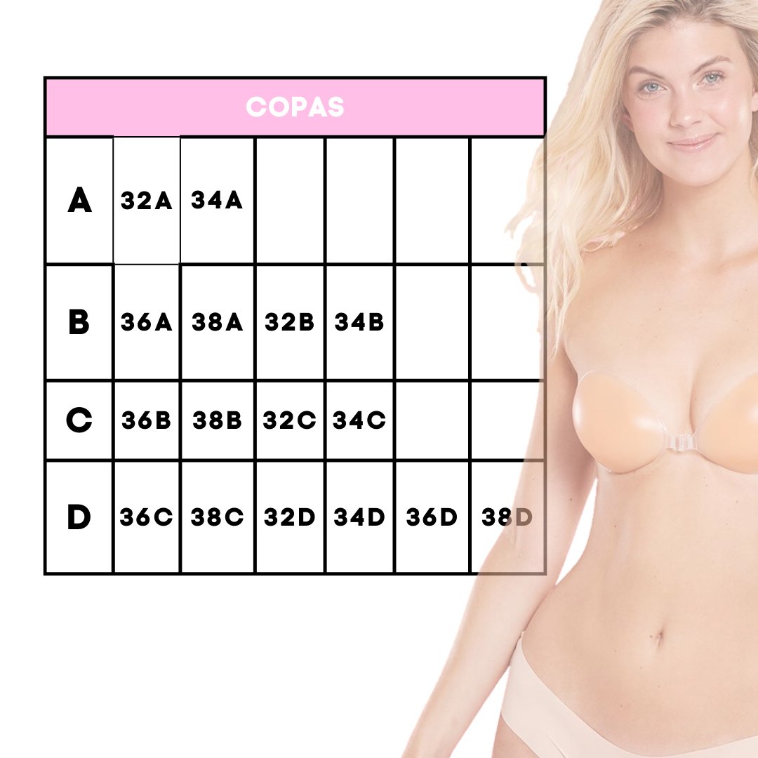 Silicone Bra - Sticky Bra #brasier_sin_espalda# #brasier_para_escotes# #brasier_para_vestido# #brasier_strapless# #brasier_adhesivo# #brasier_adherente# #brasier_de_silicon# #brasier_escot