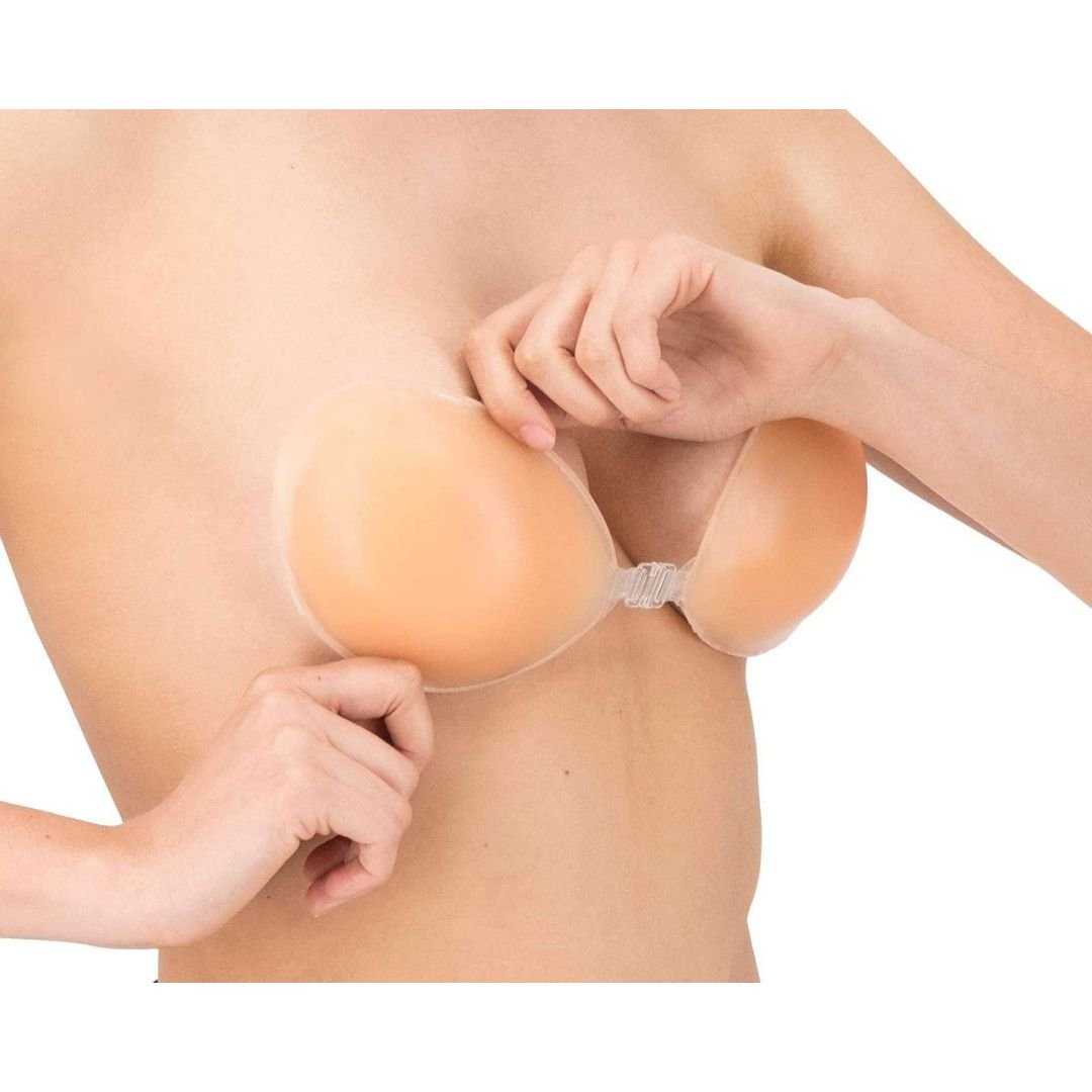 Silicone Bra - Sticky Bra #brasier_sin_espalda# #brasier_para_escotes# #brasier_para_vestido# #brasier_strapless# #brasier_adhesivo# #brasier_adherente# #brasier_de_silicon# #brasier_escot