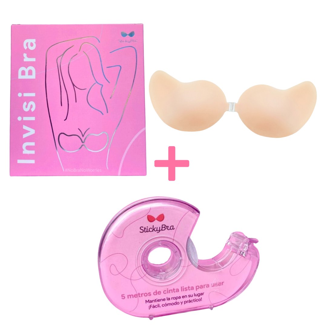 Invisi Bra + Cinta Ropa – Sticky Bra