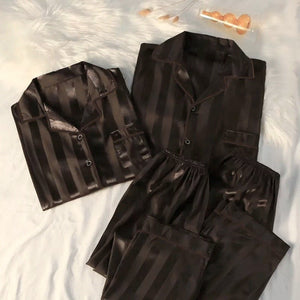 💖 Pijama 2 Piezas Pantalon Rayas Dark💖 - Sticky Bra #brasier_sin_espalda# #brasier_para_escotes# #brasier_para_vestido# #brasier_strapless# #brasier_adhesivo# #brasier_adherente# #brasier_de_silicon# #brasier_escot