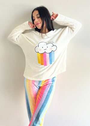 Pijama 2 Piezas Polar Arcoiris - Sticky Bra #brasier_sin_espalda# #brasier_para_escotes# #brasier_para_vestido# #brasier_strapless# #brasier_adhesivo# #brasier_adherente# #brasier_de_silicon# #brasier_escot