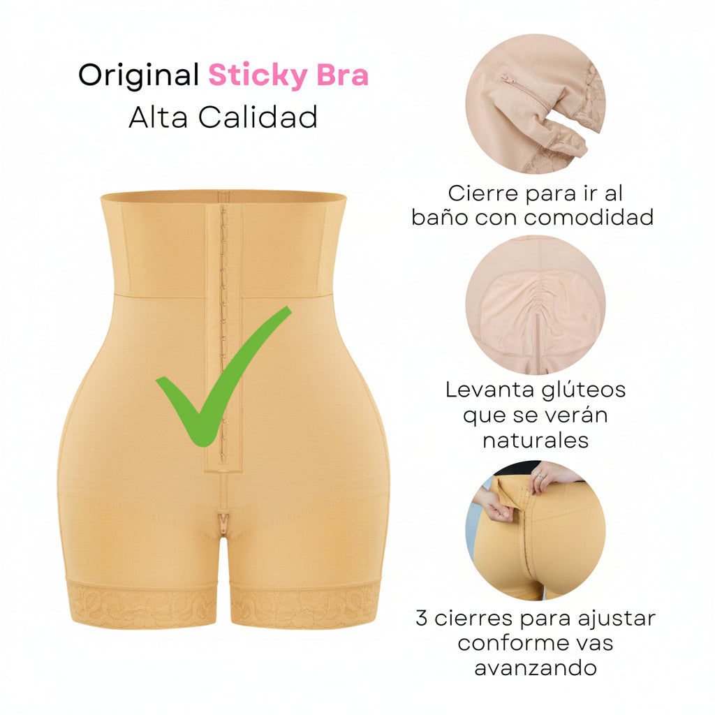 Short Broche - Sticky Bra #brasier_sin_espalda# #brasier_para_escotes# #brasier_para_vestido# #brasier_strapless# #brasier_adhesivo# #brasier_adherente# #brasier_de_silicon# #brasier_escot