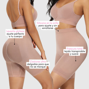 Short Licra - Sticky Bra #brasier_sin_espalda# #brasier_para_escotes# #brasier_para_vestido# #brasier_strapless# #brasier_adhesivo# #brasier_adherente# #brasier_de_silicon# #brasier_escot